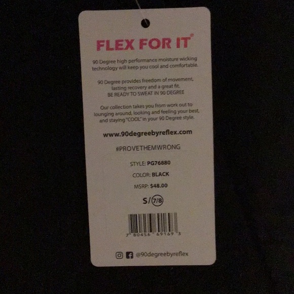 🎉HP🎉Girls 90 degrees leggings - Picture 2 of 2